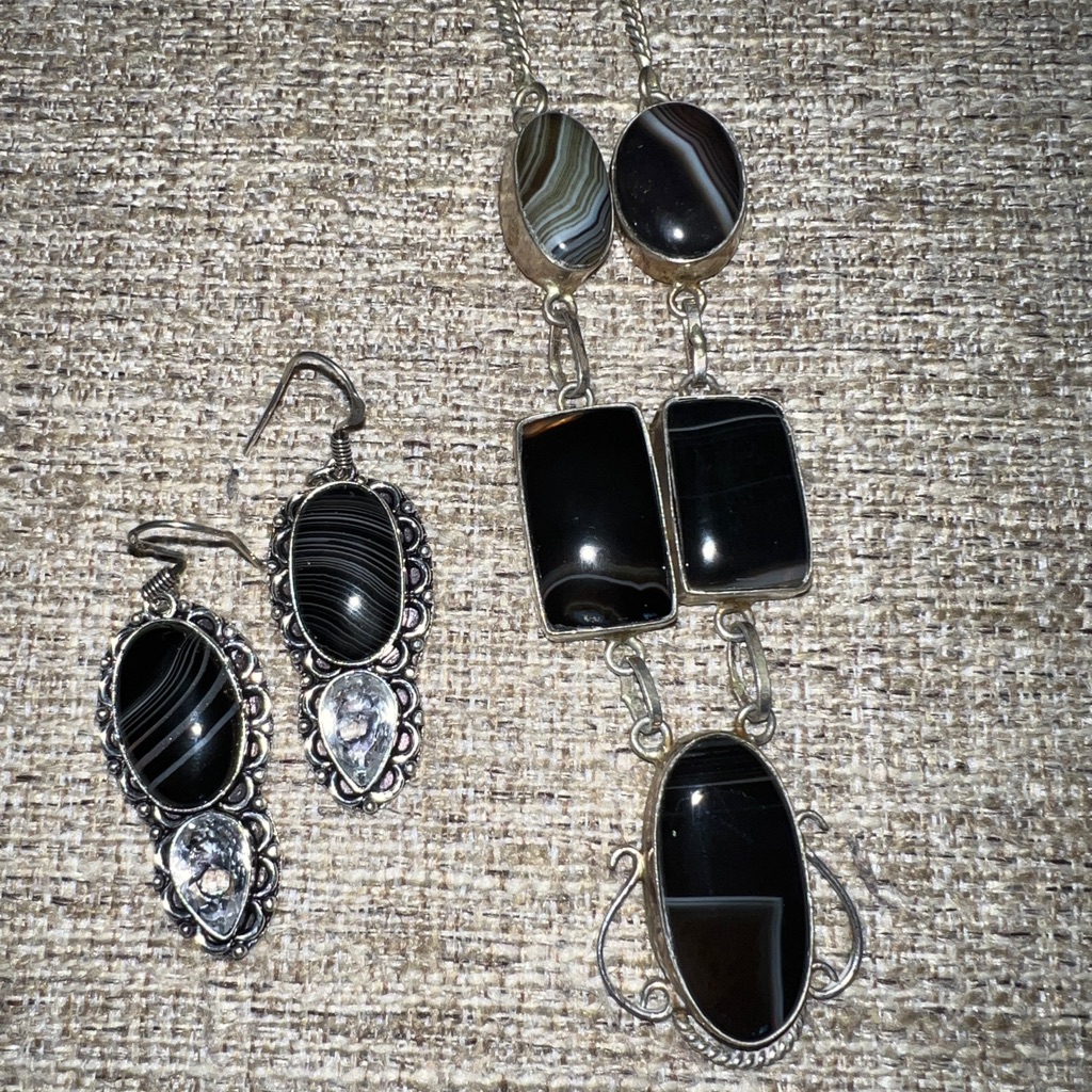 Botswana Agate Set